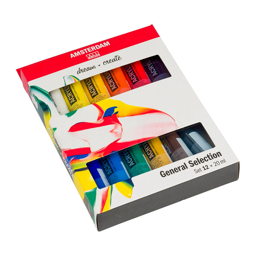 Amsterdam Standard Series - Set 12 Acrílicos 20 ml Selección General - Image 3