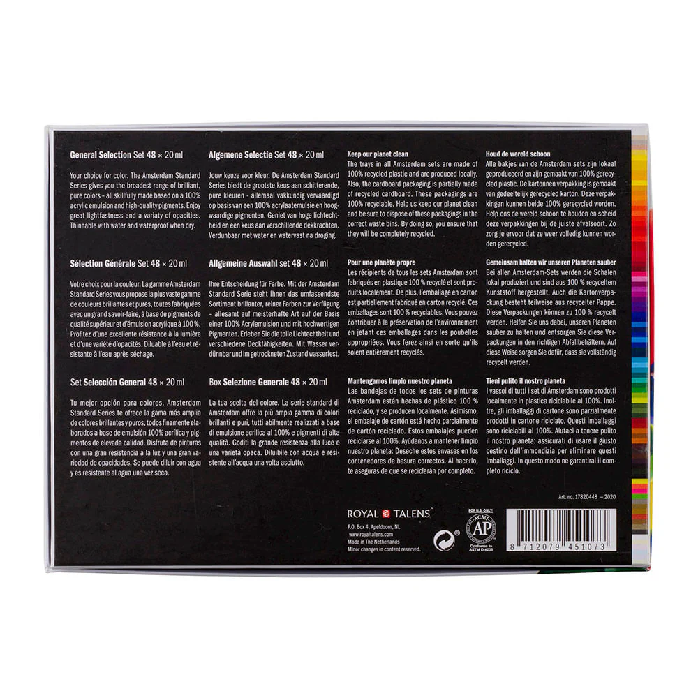 Amsterdam Standard Series - Set 48 Acrílicos 20 ml Selección General - Image 4