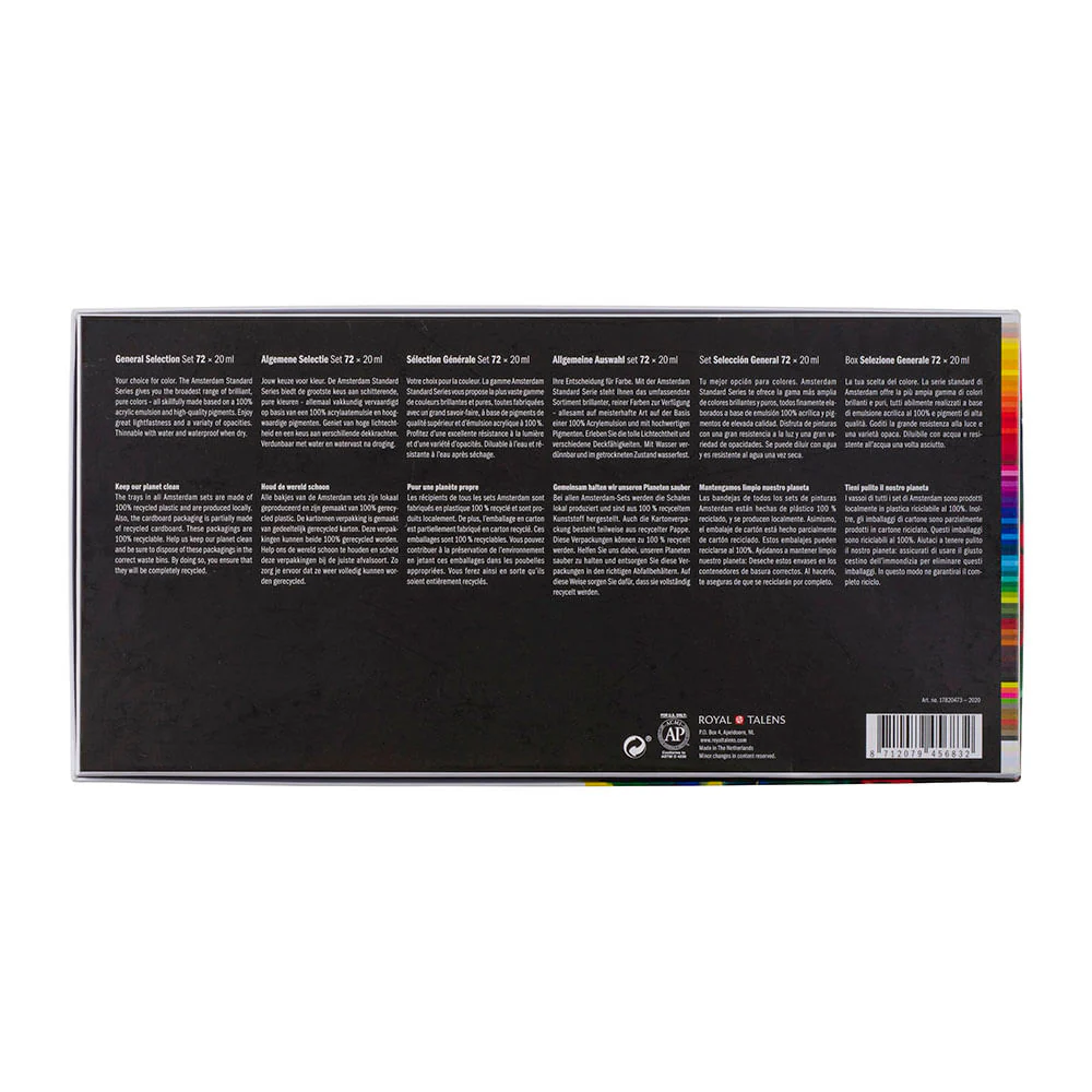 Amsterdam Standard Series - Set 72 Acrílicos 20 ml Selección General - Image 4