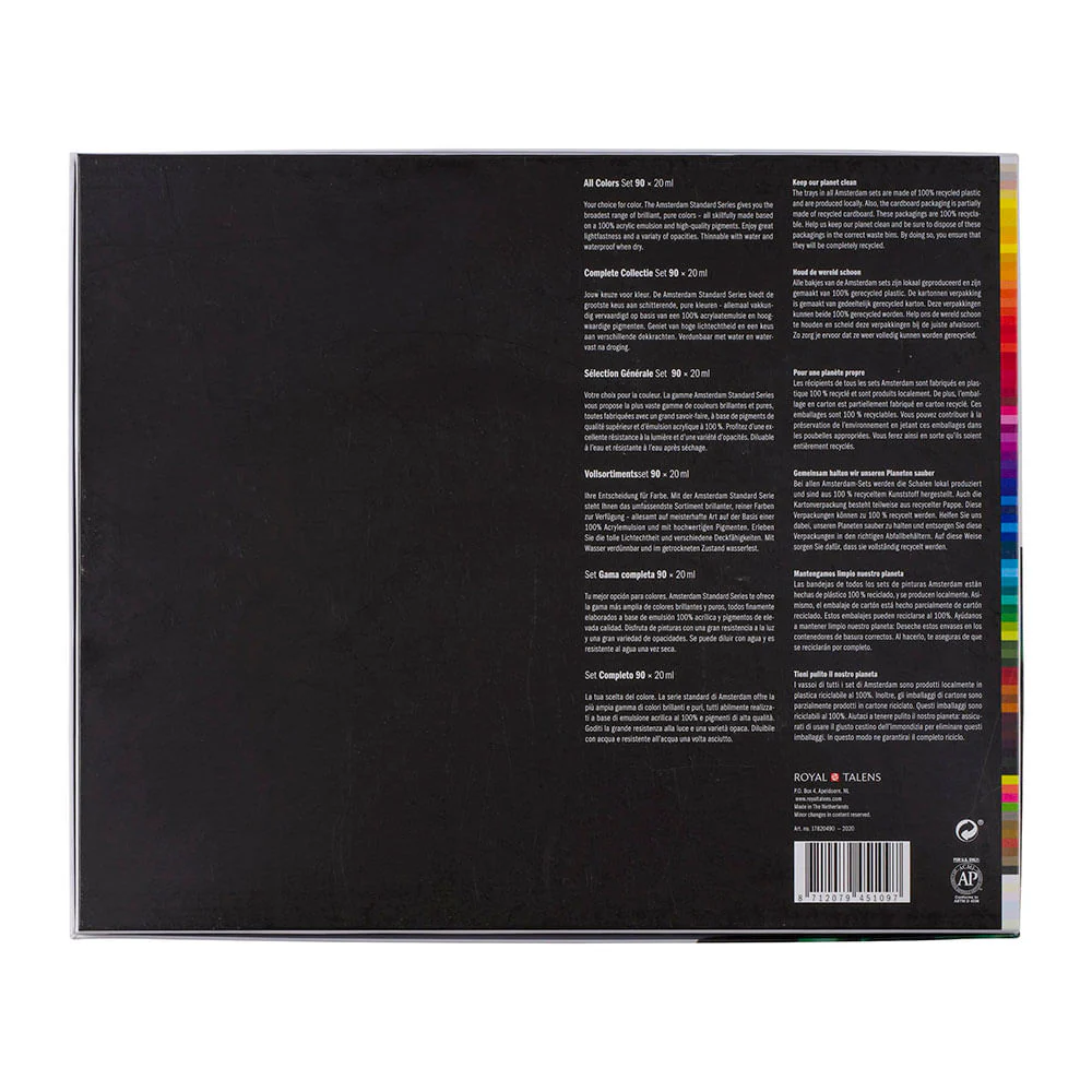 Amsterdam Standard Series - Set 90 Acrílicos 20 ml Selección General - Image 4