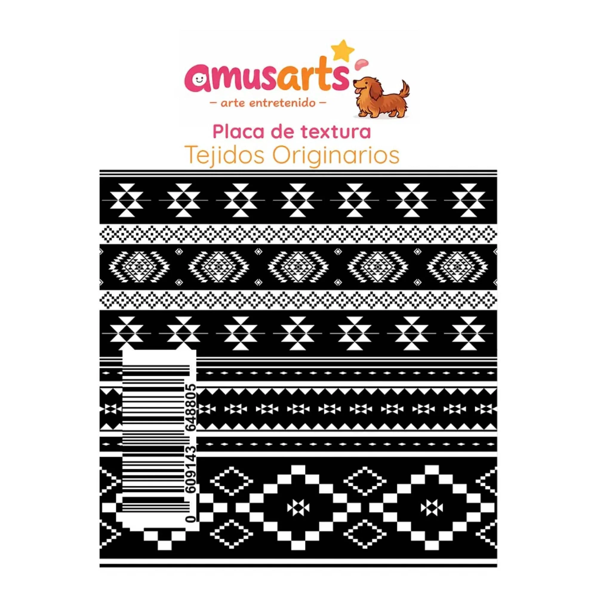 Amusarts - Placa de Texturas para Arcilla Polimérica - Image 11