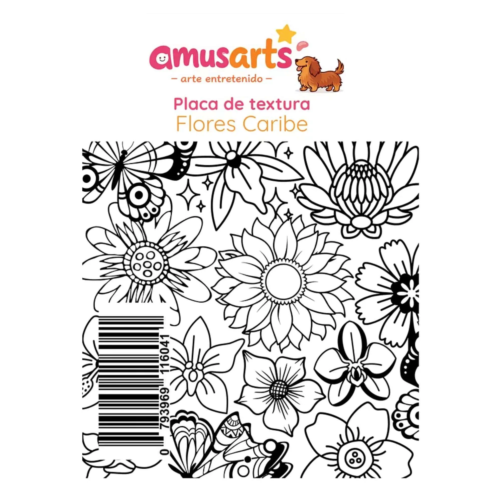 Amusarts - Placa de Texturas para Arcilla Polimérica - Image 6