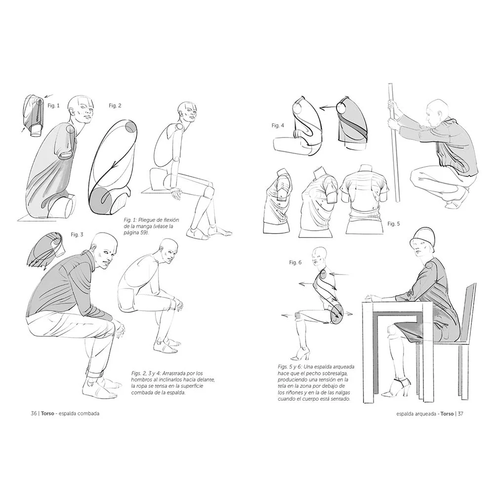 Anatomía Artística 8 Los Pliegues de la Ropa - Michel Lauricella - Image 4