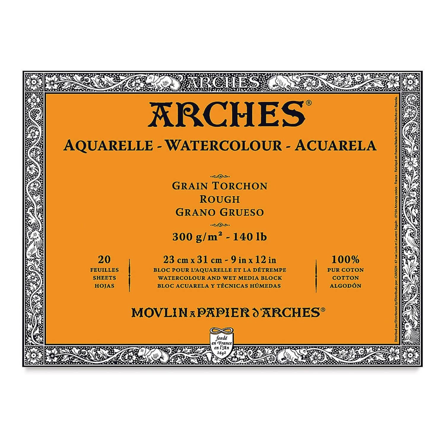 Arches - Block Acuarela Grano Grueso 300 g/m2 20 h - Image 10