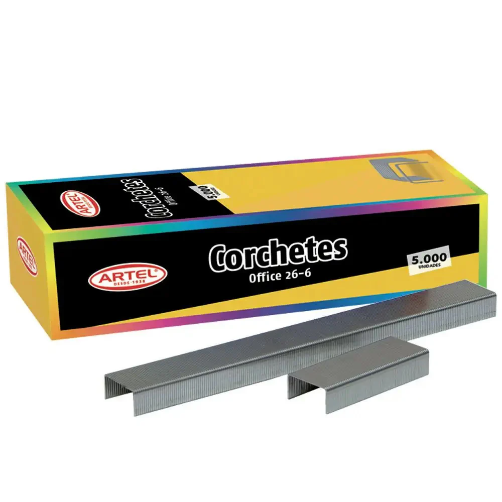 Artel - Pack 5000 Corchetes 26/6