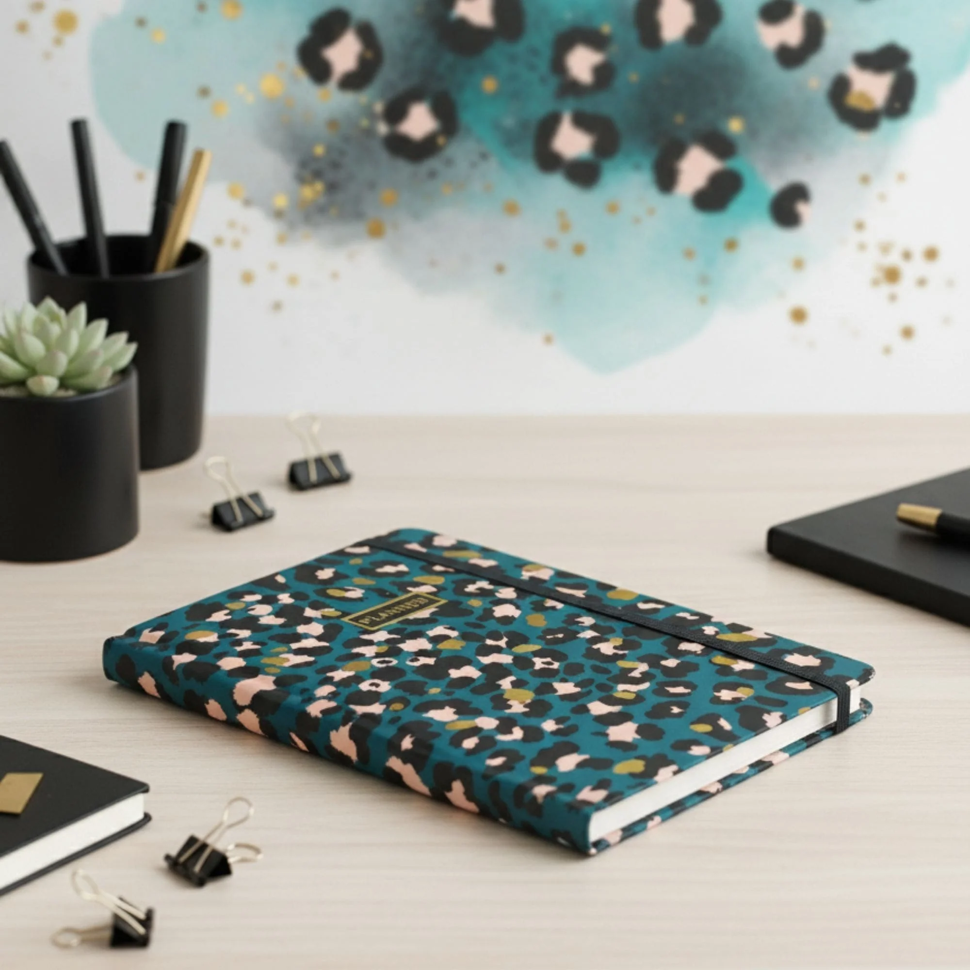 Artel - Planner 12 Meses Empastado Panter Print - Image 2