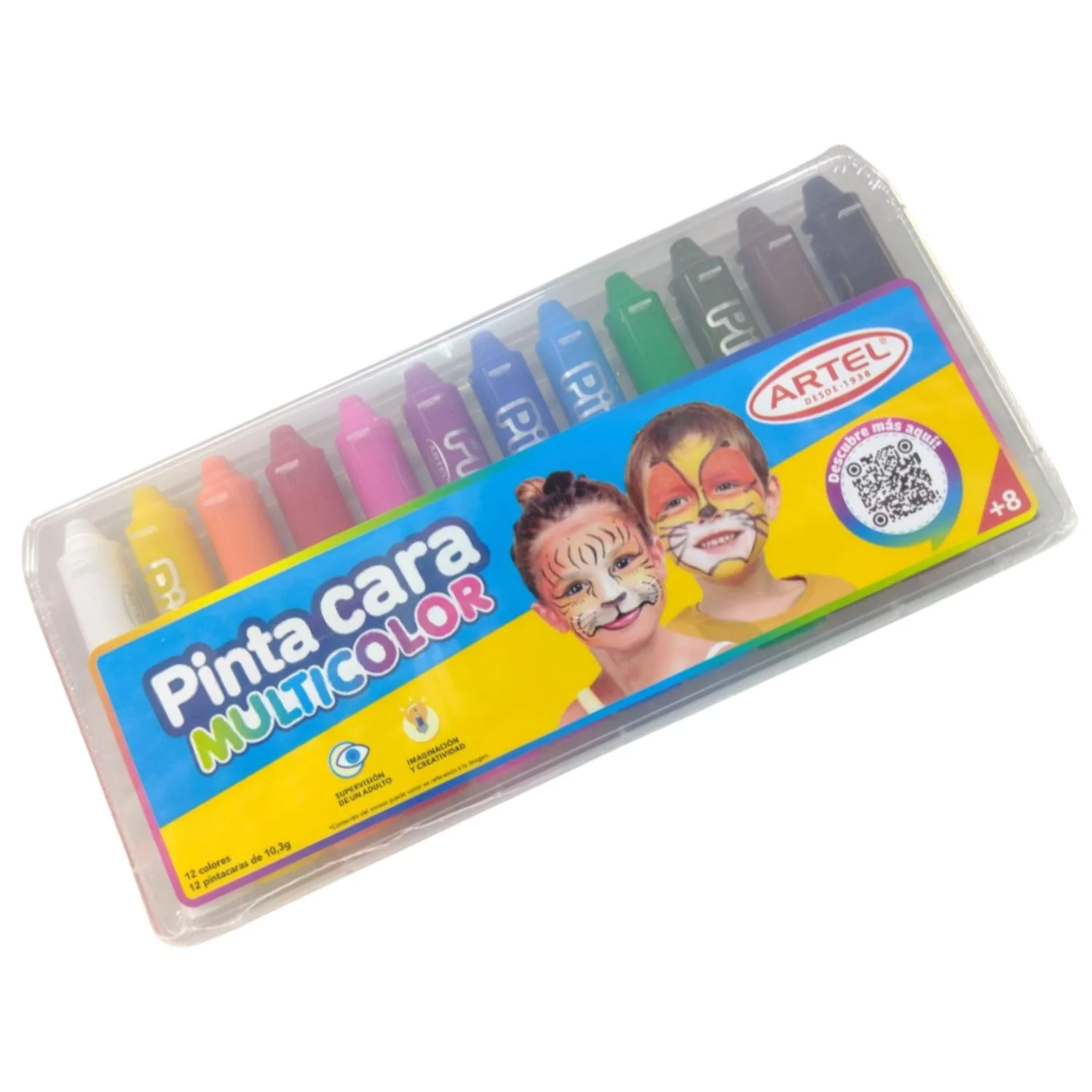 Artel - Set 12 Pinta Carita Multicolor - Image 3