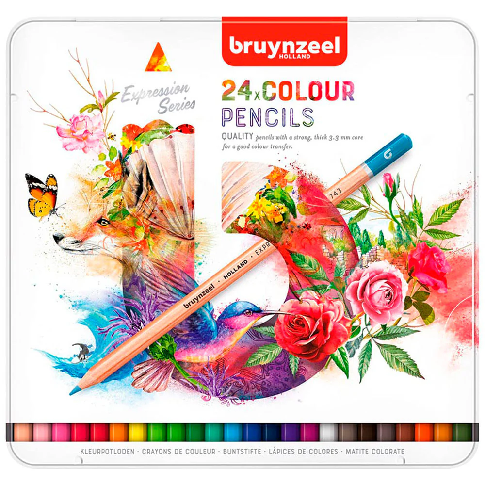 Bruynzeel Expression - Set 24 Lápices de Colores