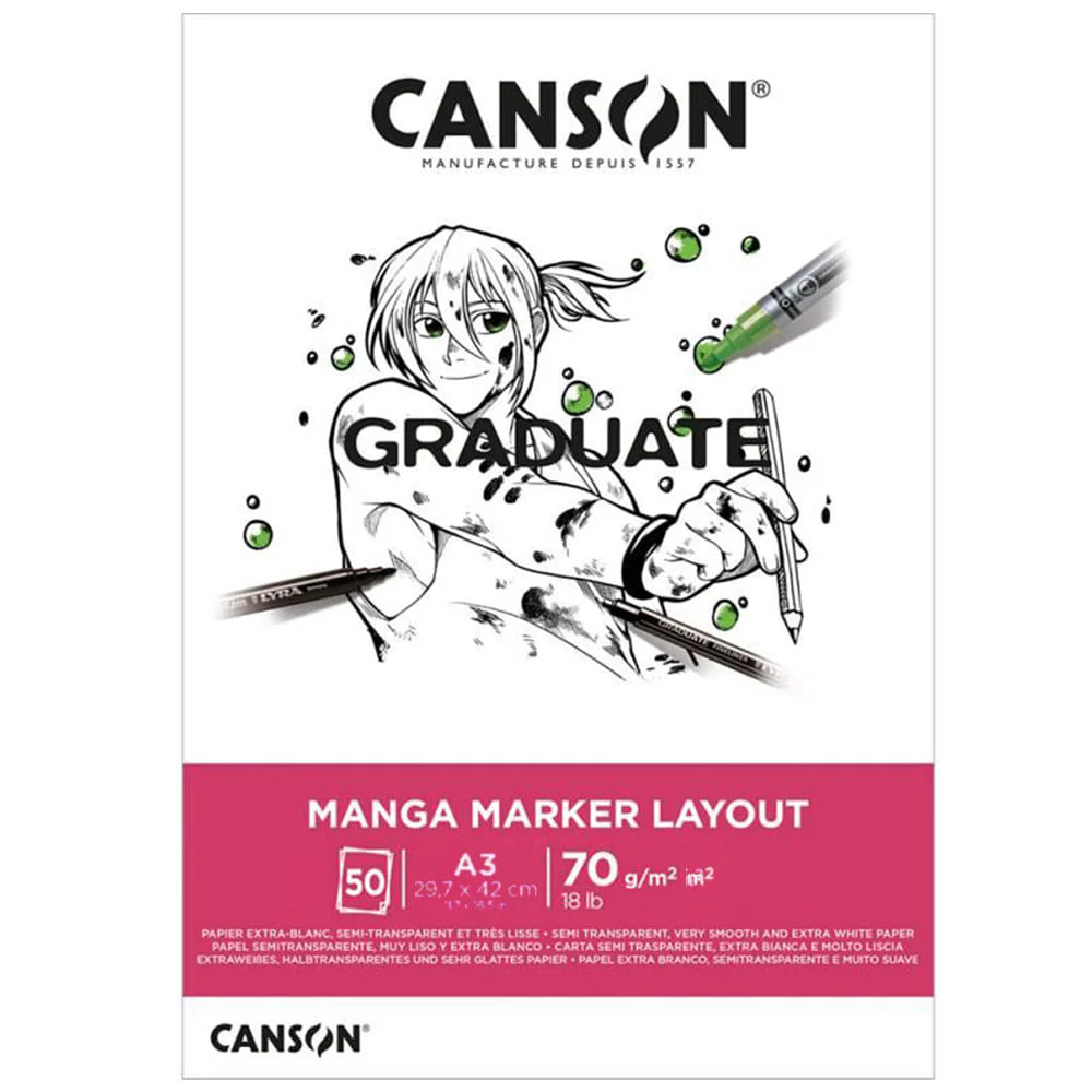 Canson - Block Manga Marker Layout 50 hojas 70 g/m2 - Image 5