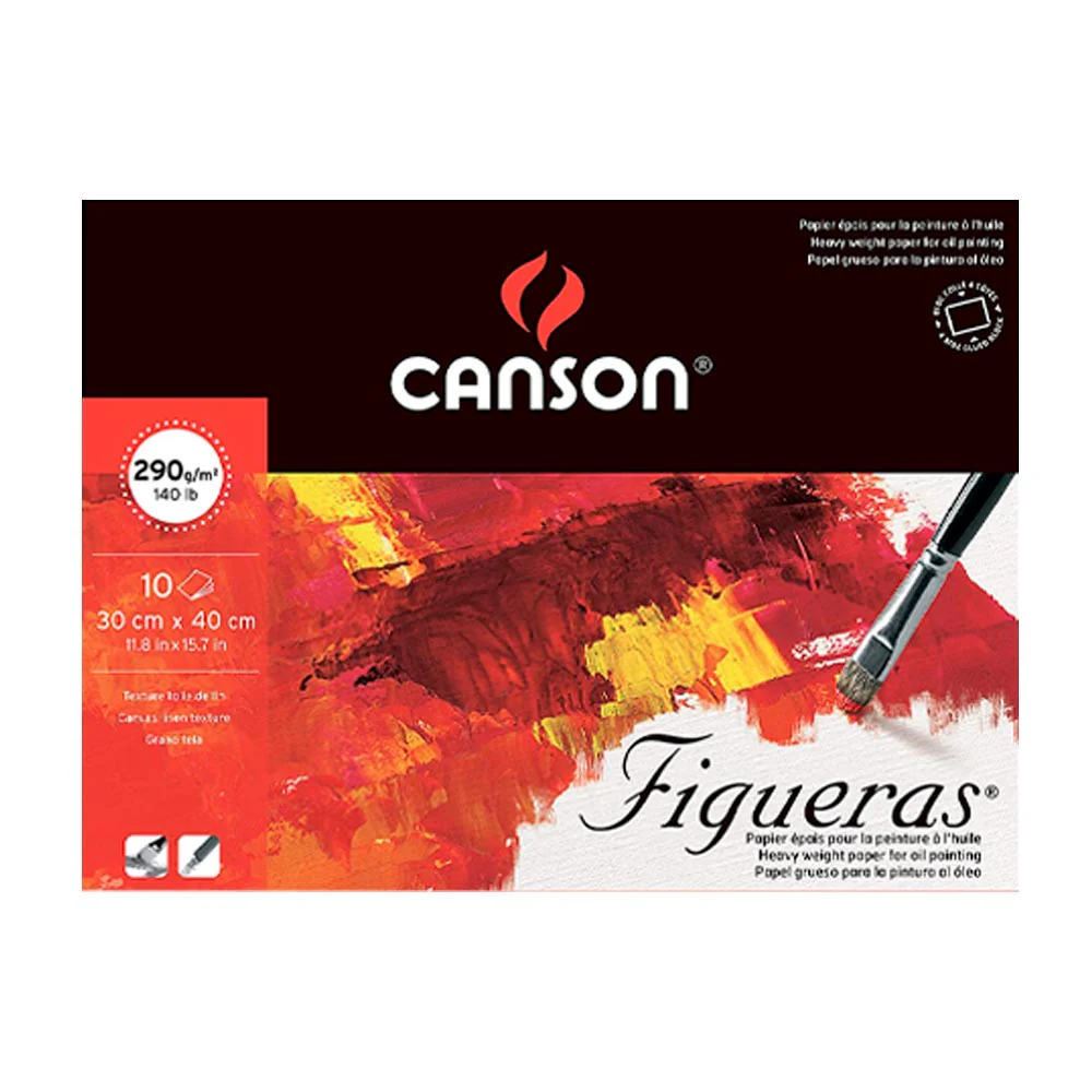 Canson Figueras - Block para Óleo 10 Hojas, 290 g/m2 - Image 7