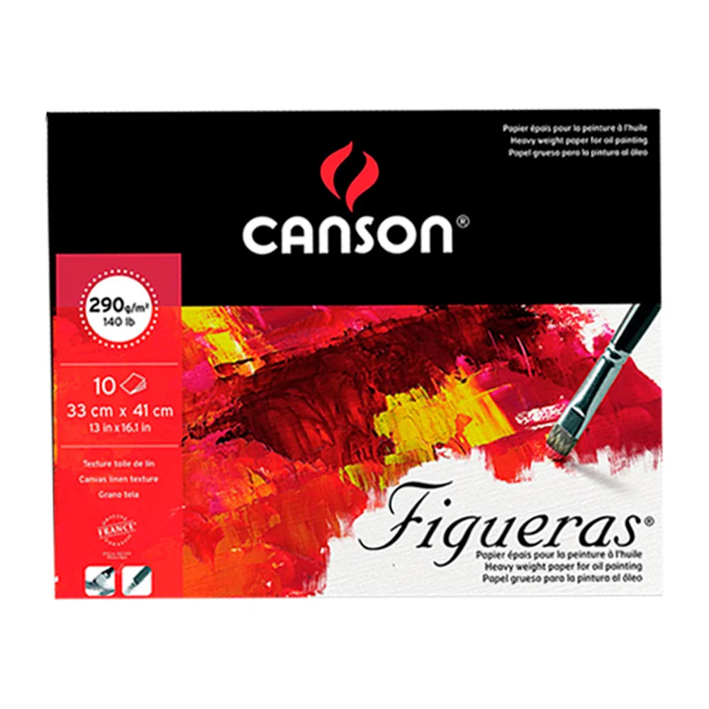 Canson Figueras - Block para Óleo 10 Hojas, 290 g/m2 - Image 8
