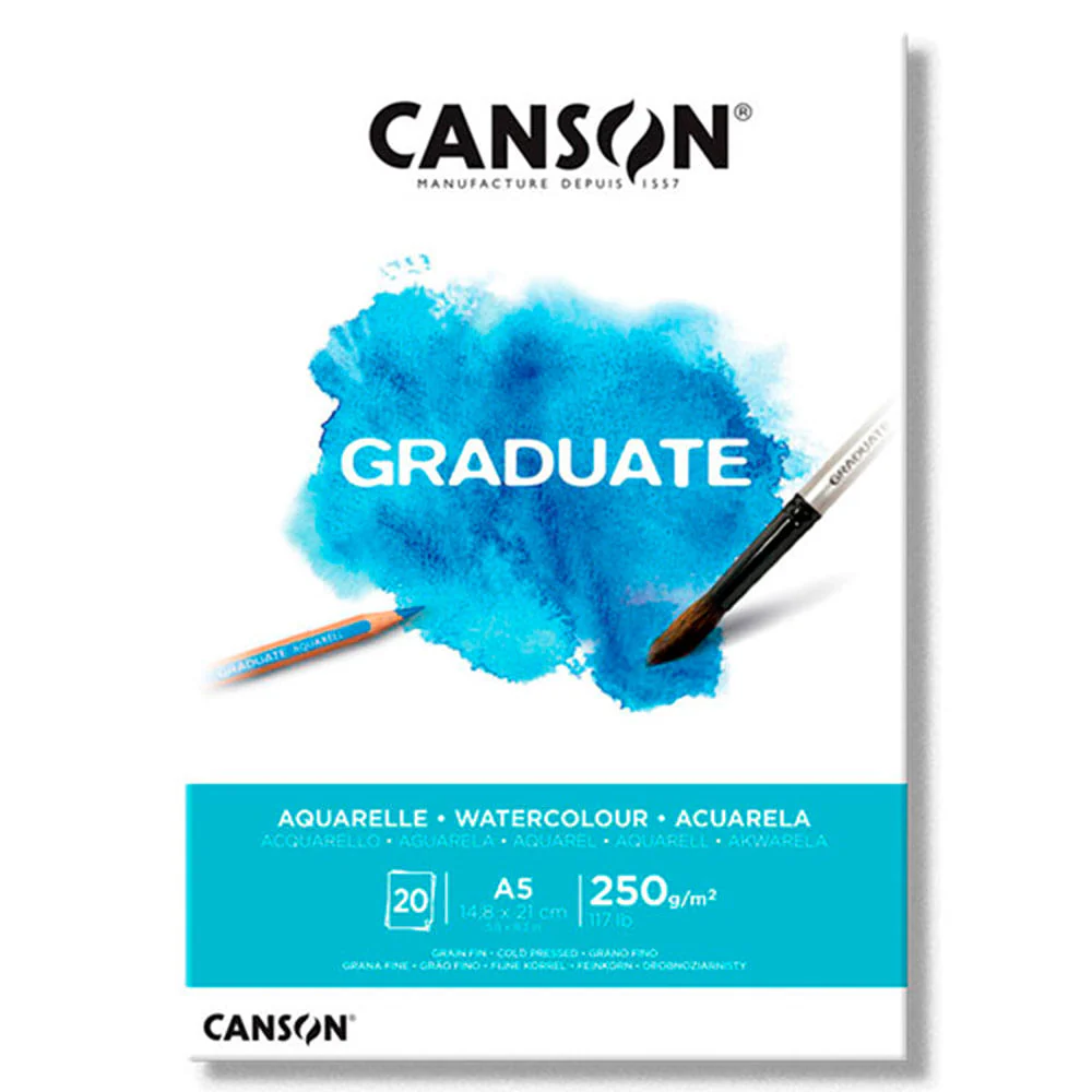 Canson Graduate - Block Acuarela 20 hojas 250 g/m2 - Image 7