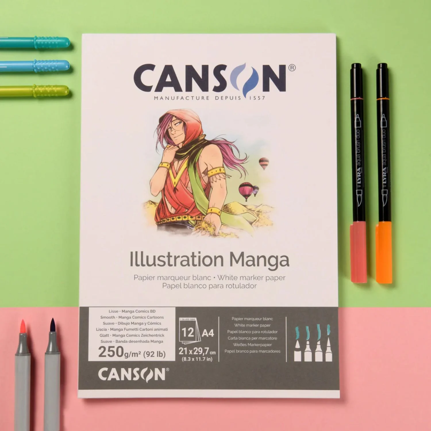 Canson Illustration - Block Manga y Comics 12 Hojas, 250 g/m2 - Image 3