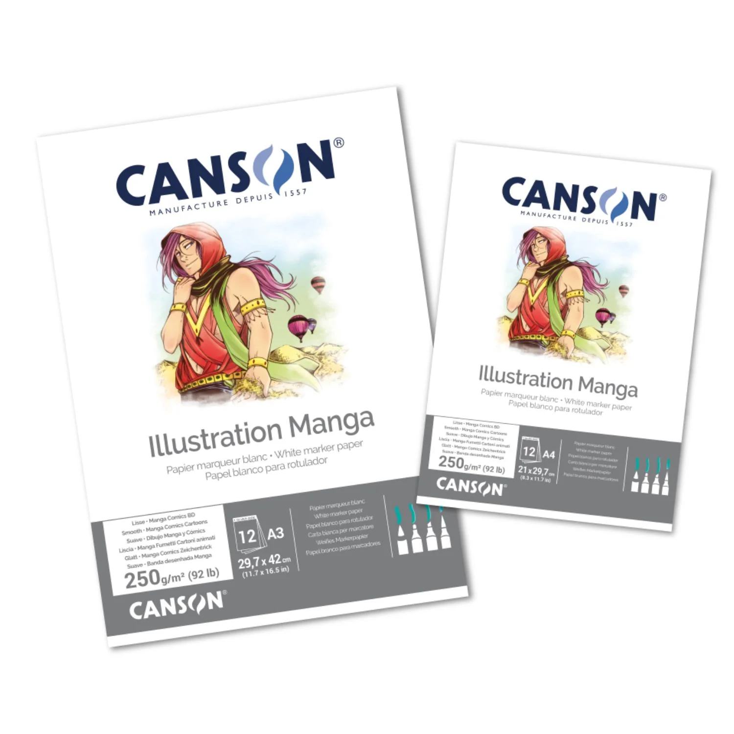 Canson Illustration - Block Manga y Comics 12 Hojas, 250 g/m2 - Image 4