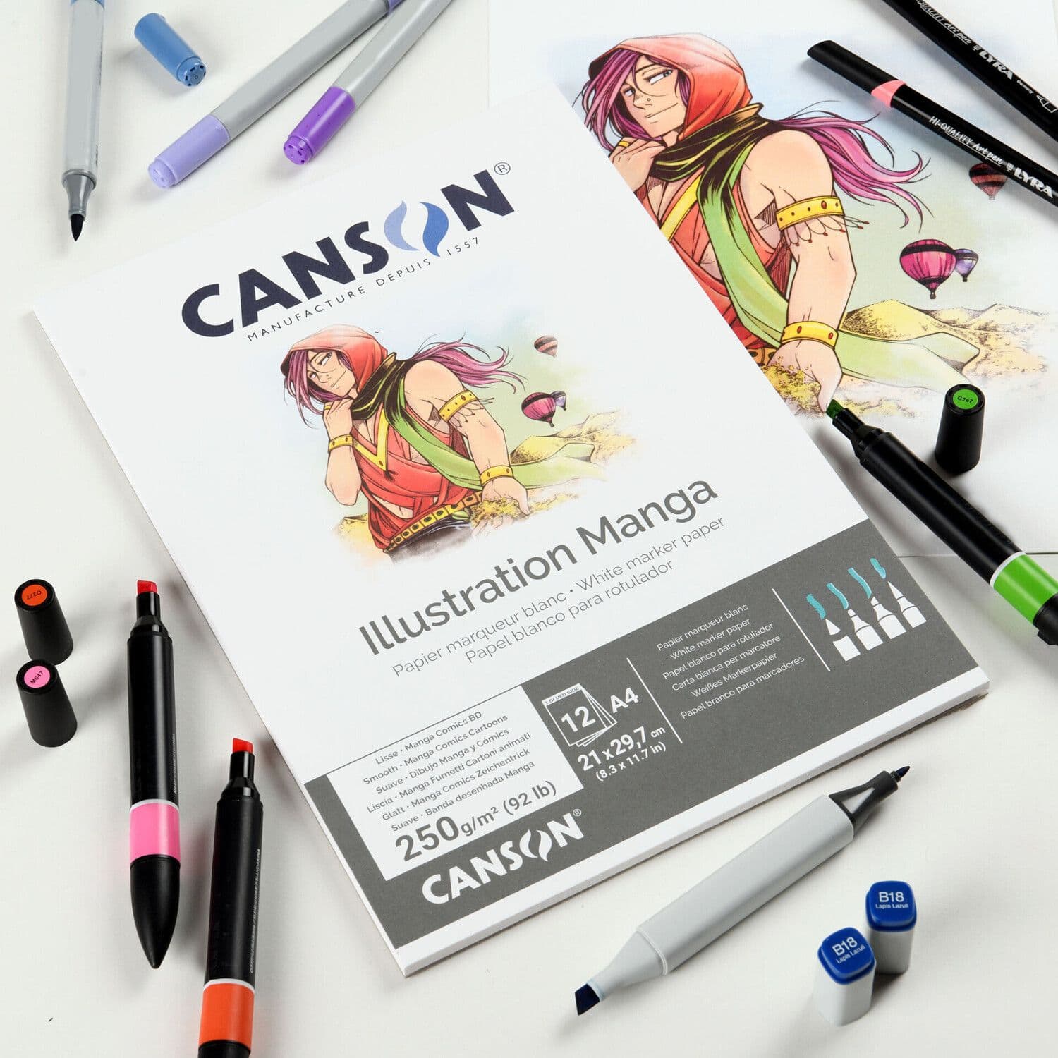 Canson Illustration - Block Manga y Comics 12 Hojas, 250 g/m2 - Image 8