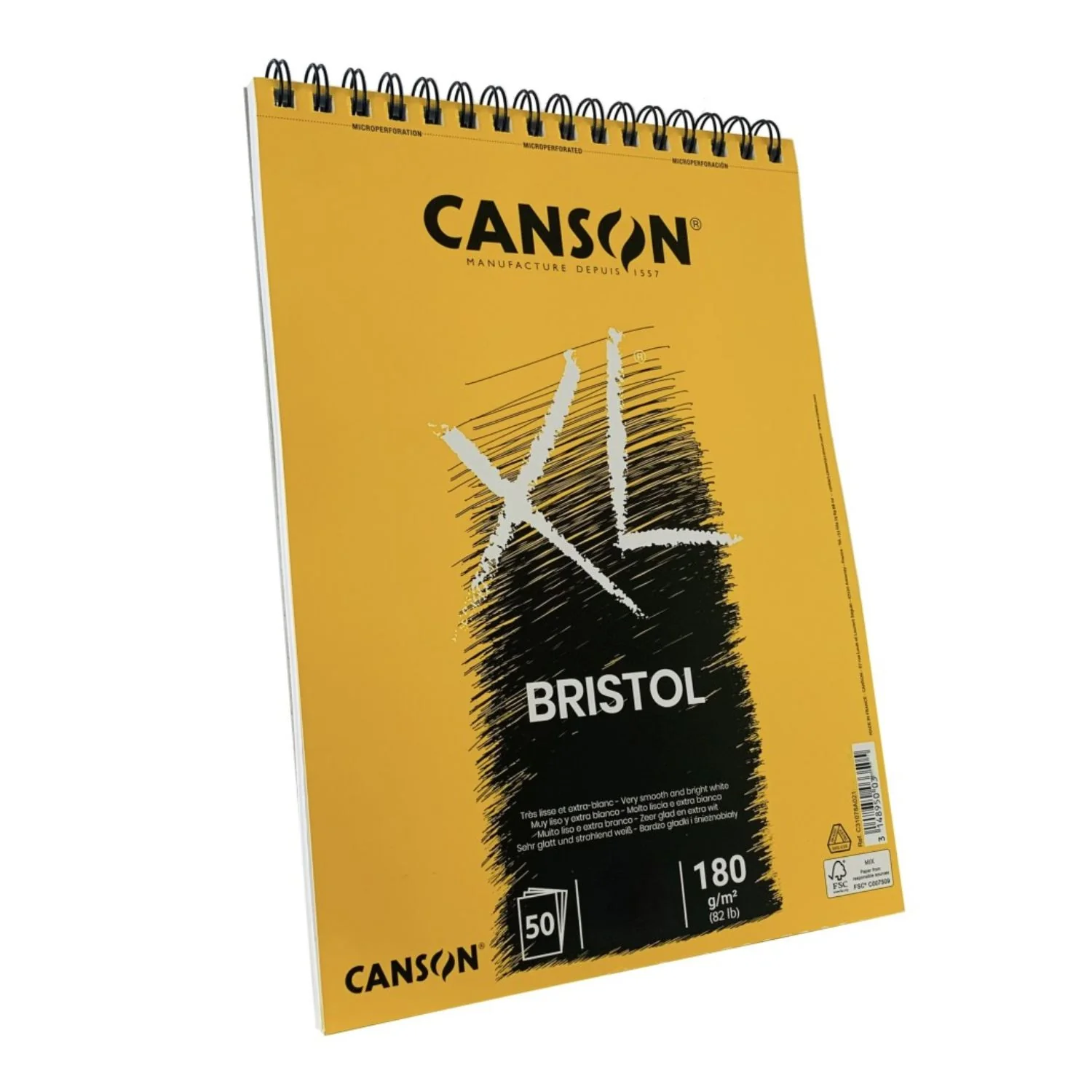 Canson XL - Croquera Bristol 50 Hojas, 180 g/m2 - Image 3