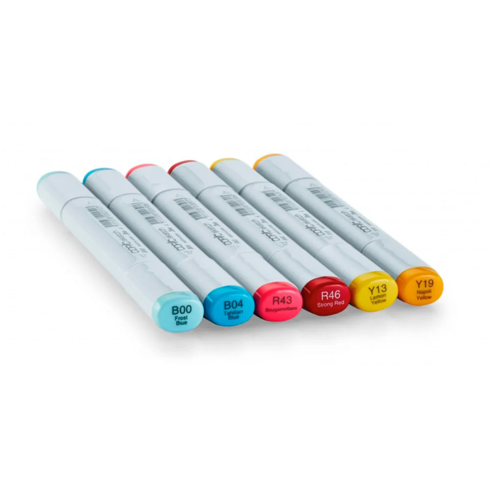 Copic Sketch - Set 6 Marcadores Perfect Primaries - Image 2