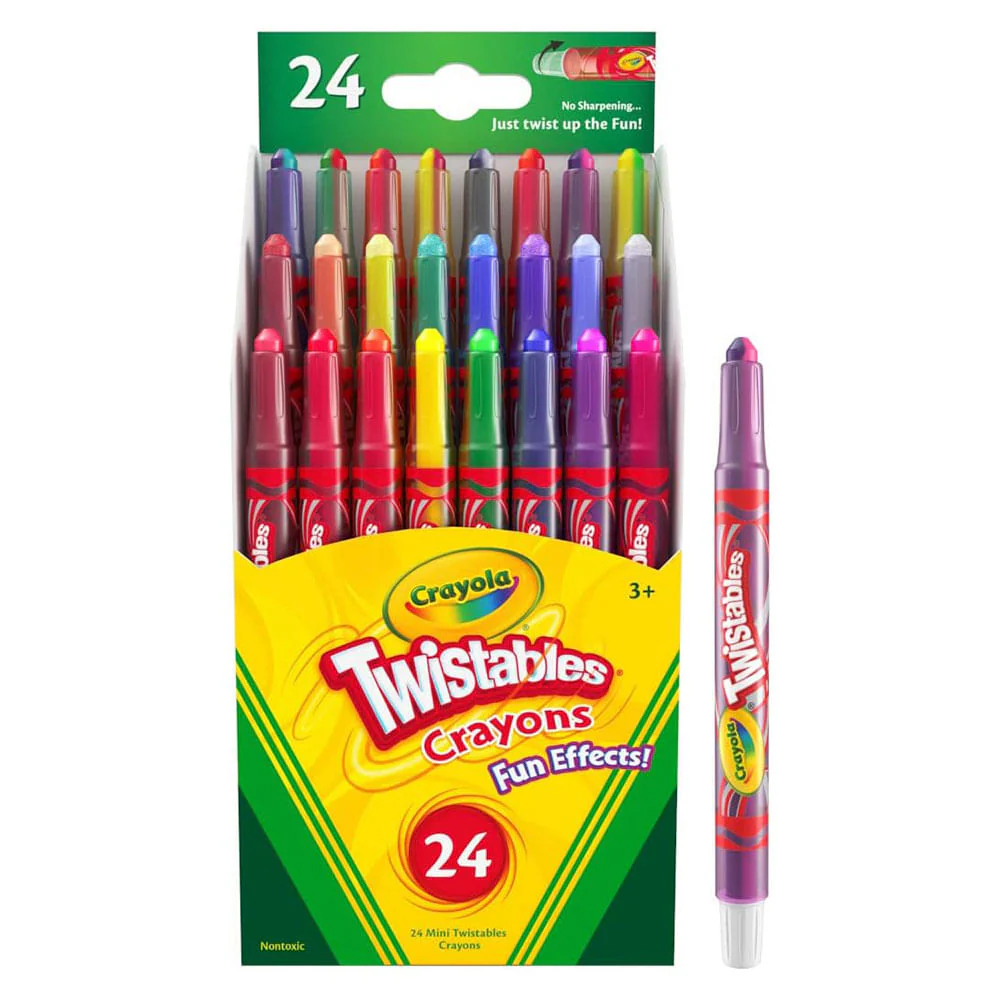 Crayola - Set 24 Crayones Girables Twistable Fun Effects - Image 6