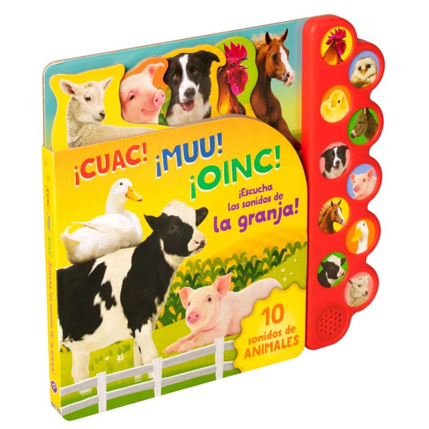 ¡Cuac! ¡Muu! ¡Oinc! 10 Sonidos de Animales - Varios Autores - Image 4