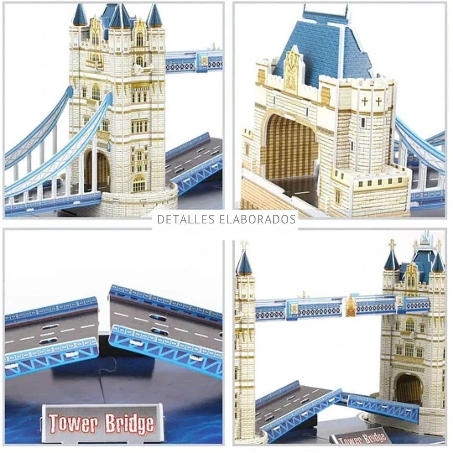 Cubicfun National Geographic - Puzzle 3D Tower Bridge Londres - Image 4