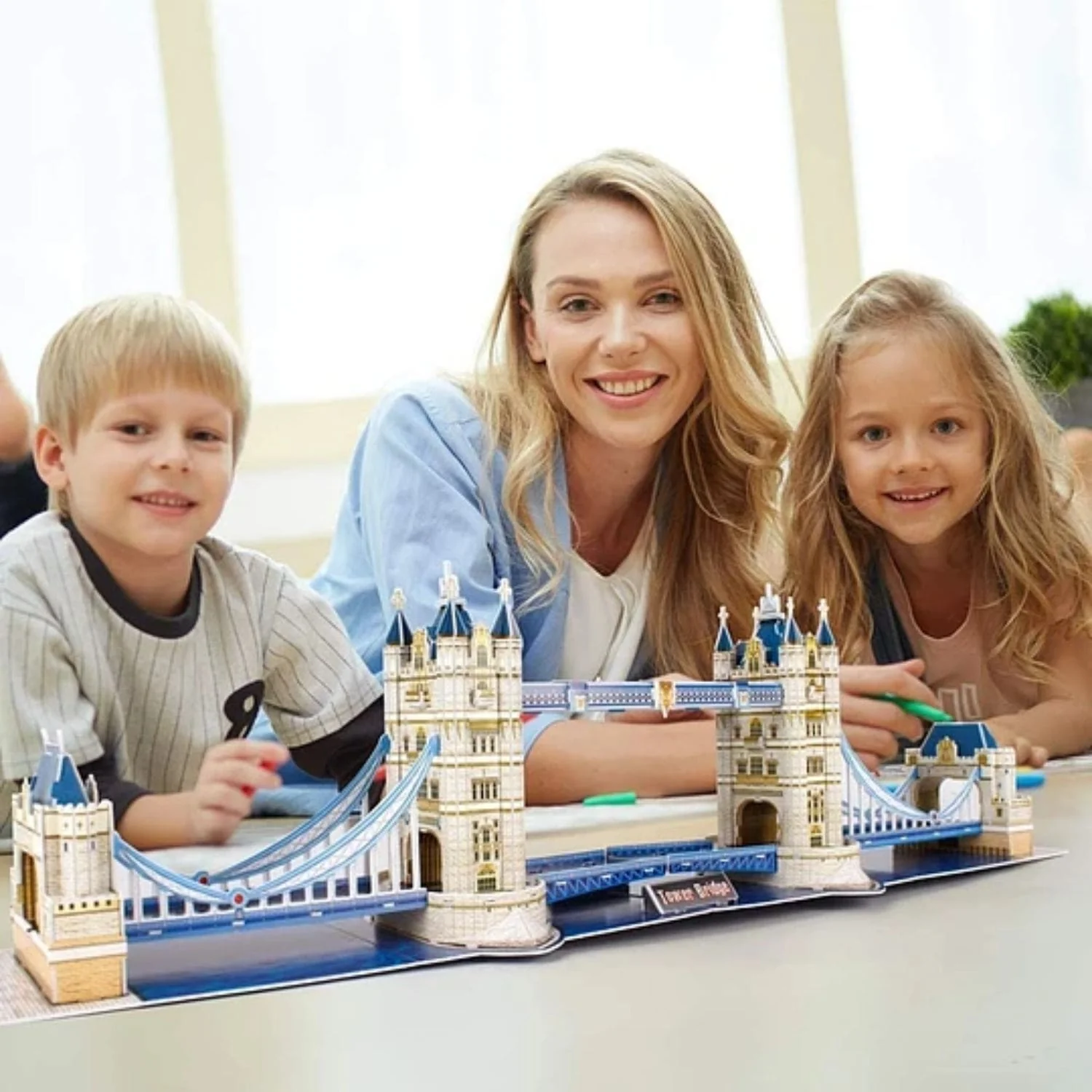Cubicfun National Geographic - Puzzle 3D Tower Bridge Londres - Image 8