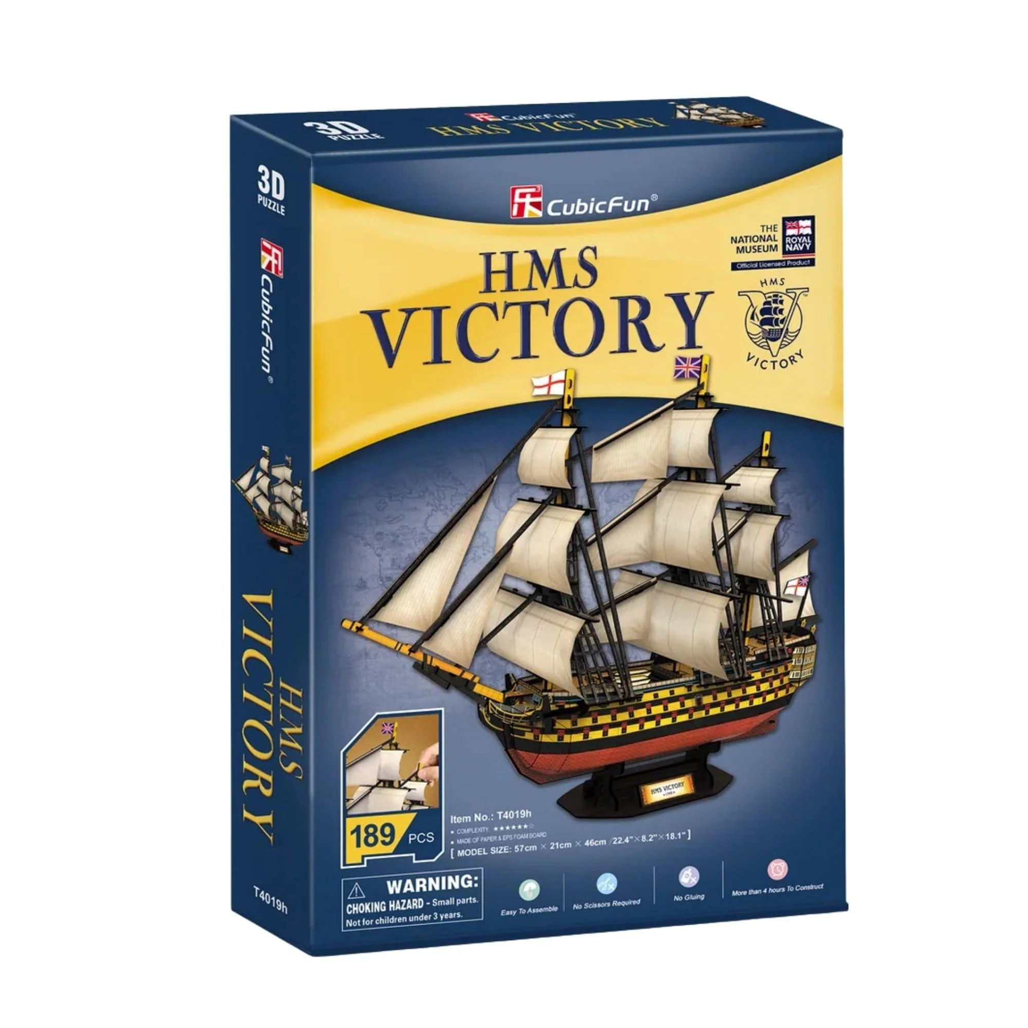 Cubicfun - Puzzle 3D Barco HMS Victory - Image 8