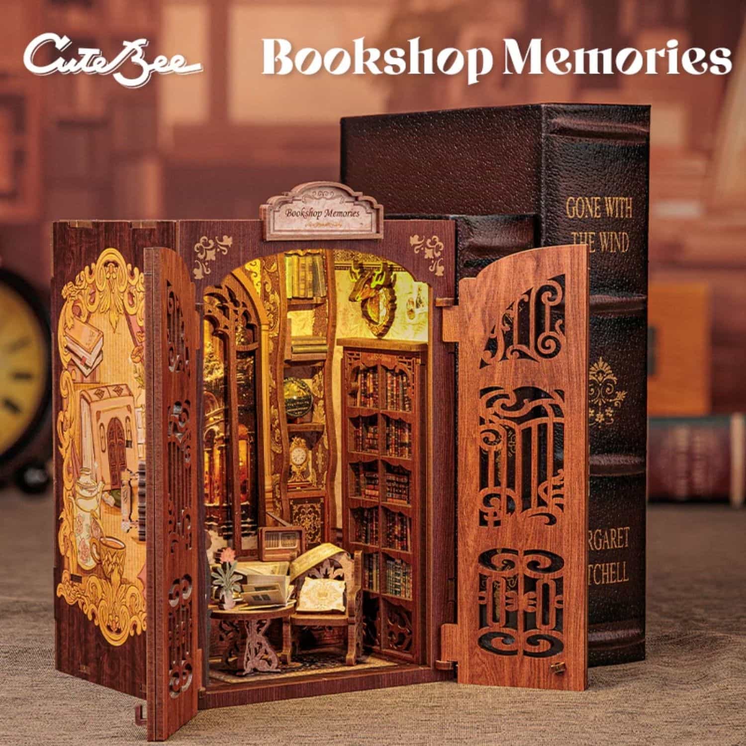 Cutebee - Book Nook Bookshop Memories SD01B - Image 2