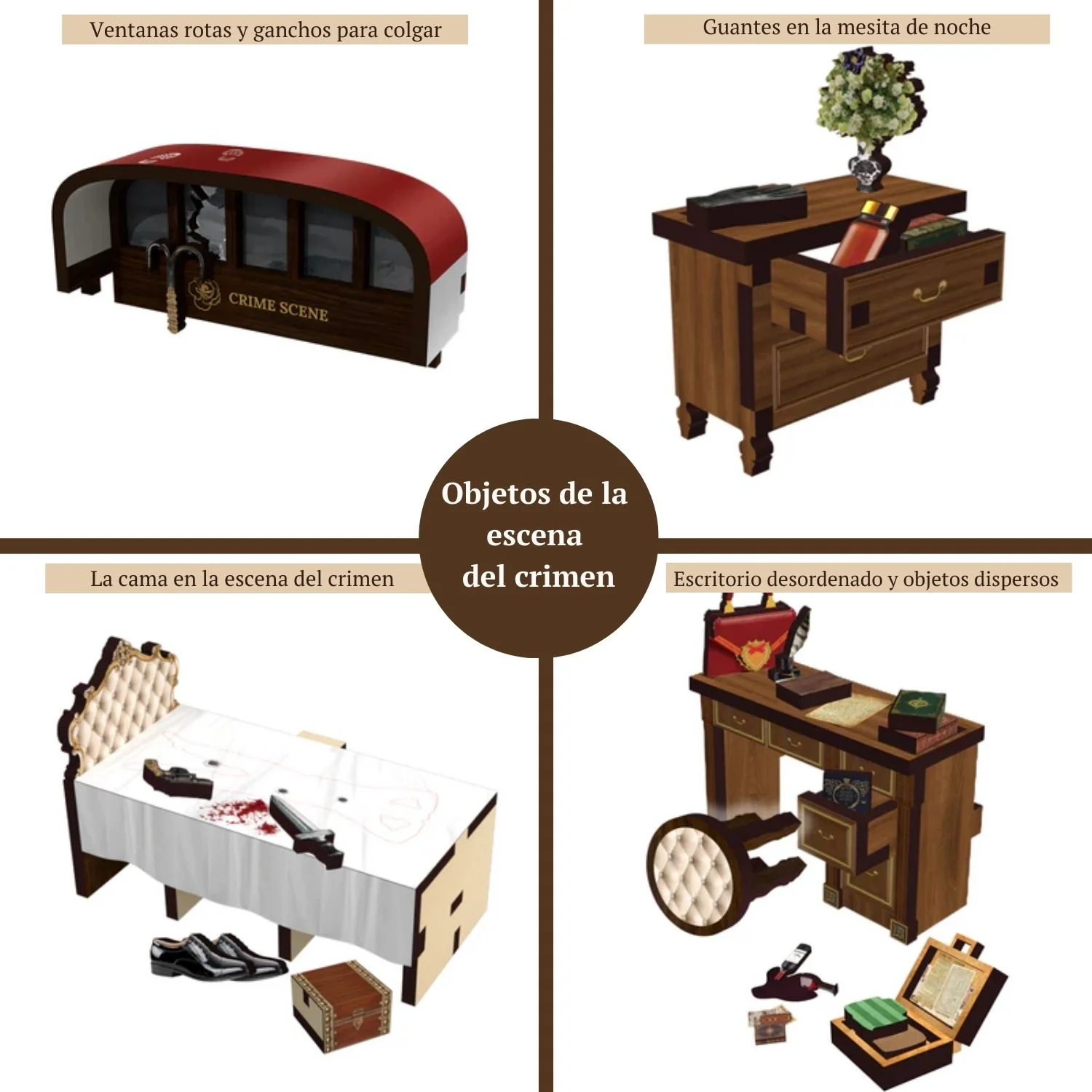 Cutebee - Book Nook Train Mystery Case BN01B - Image 6