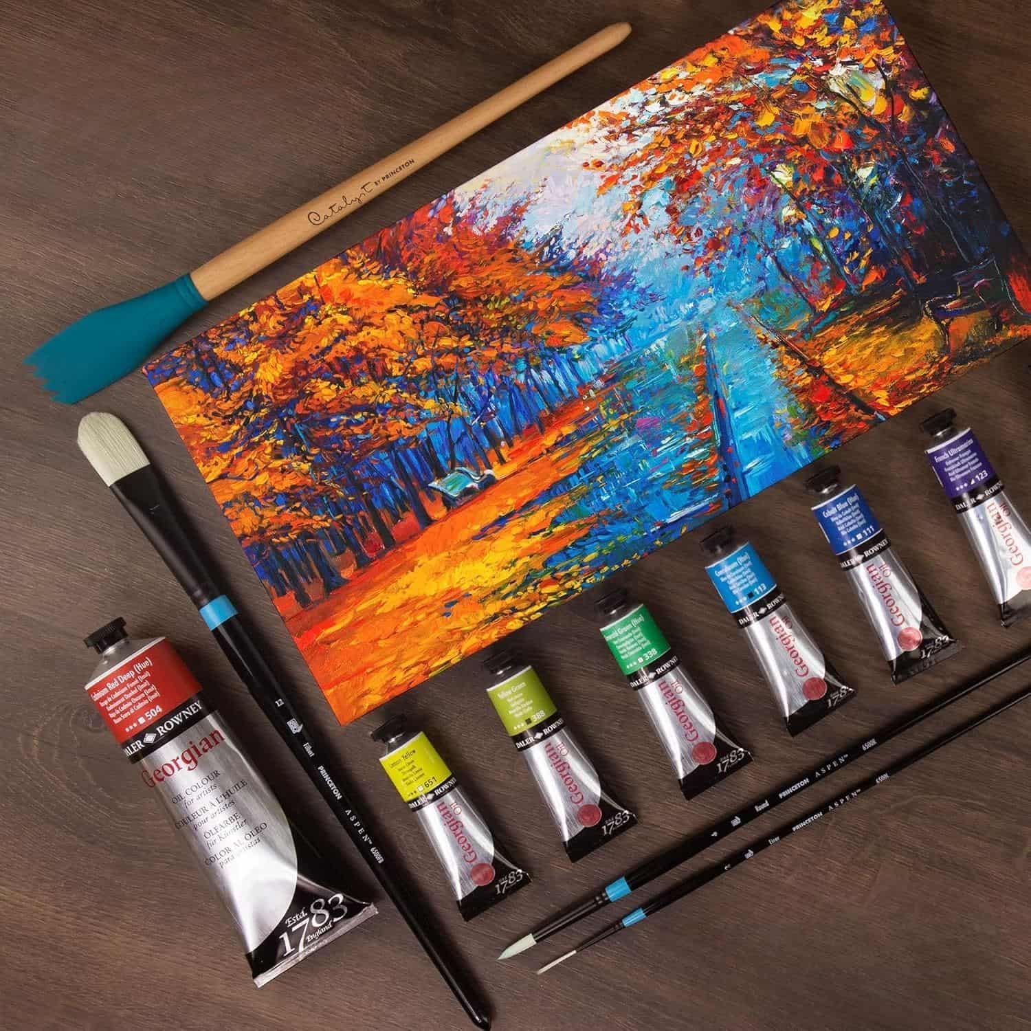 Daler Rowney - Set 6 Óleos Georgian 22 ml - Image 2
