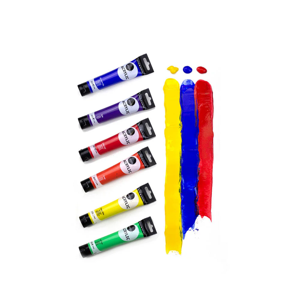 Daler Rowney Simply - Set 24 Acrílicos 12 ml - Image 2