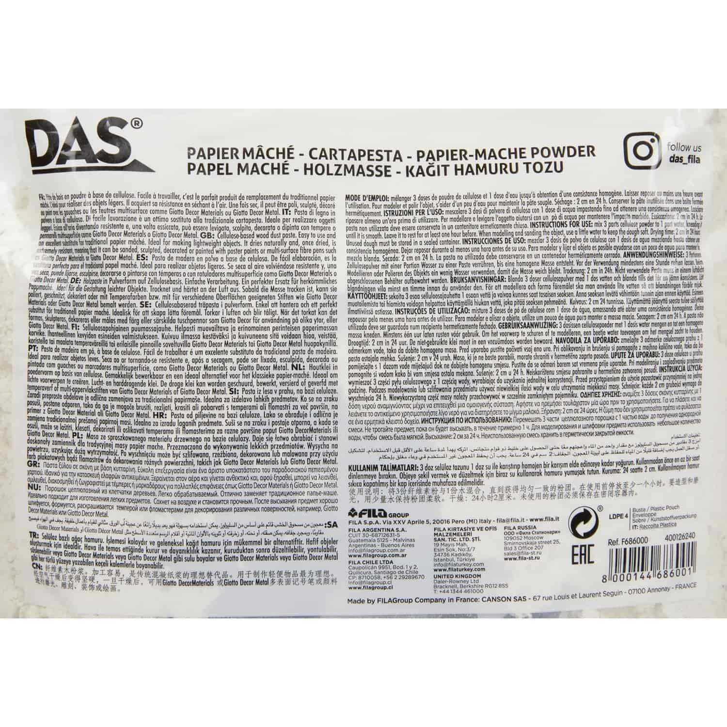 Das - Papel Maché 1 Kilo - Image 4