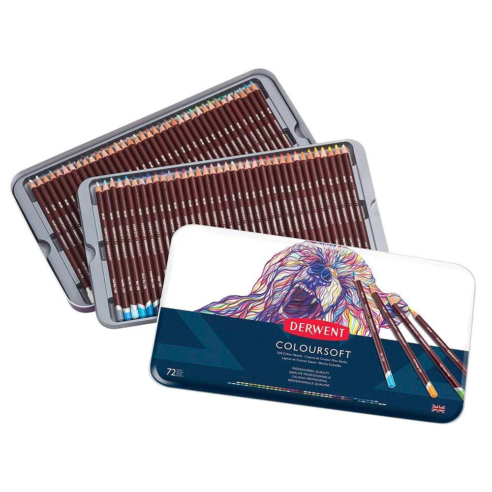 Derwent Coloursoft - Set 72 Lápices de Colores - Image 2