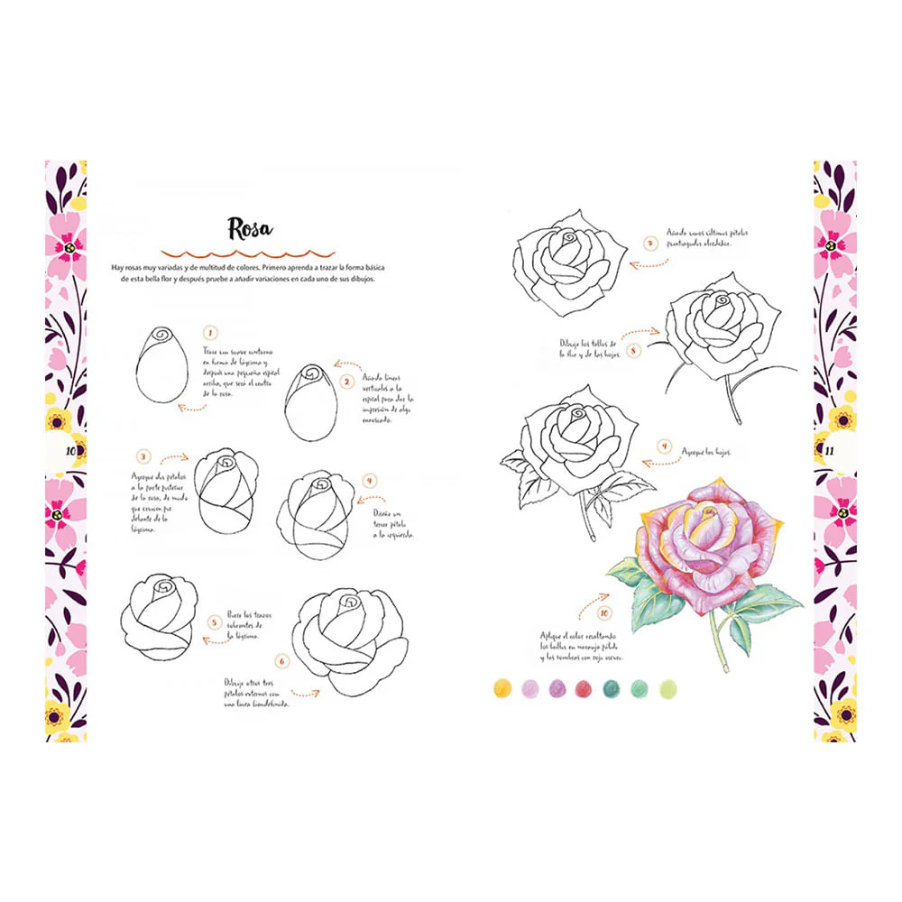 Dibujar Flores en 10 Pasos - Mary Woodin - Image 2