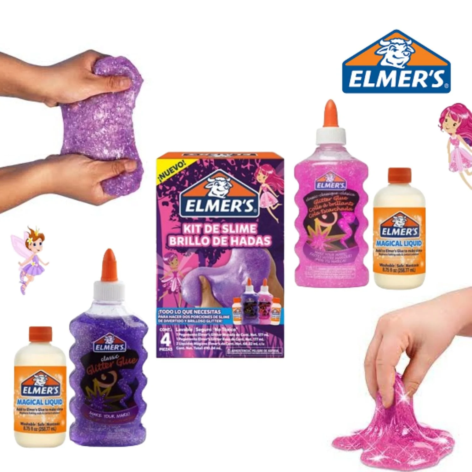 Elmers - Kit Slime Brillo de Hadas - Image 4