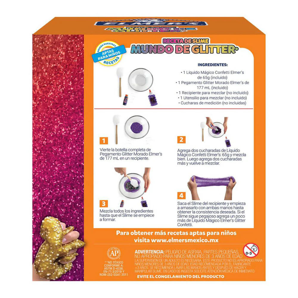 Elmers - Kit Slime Mundo de Glitter 8 Piezas - Image 3