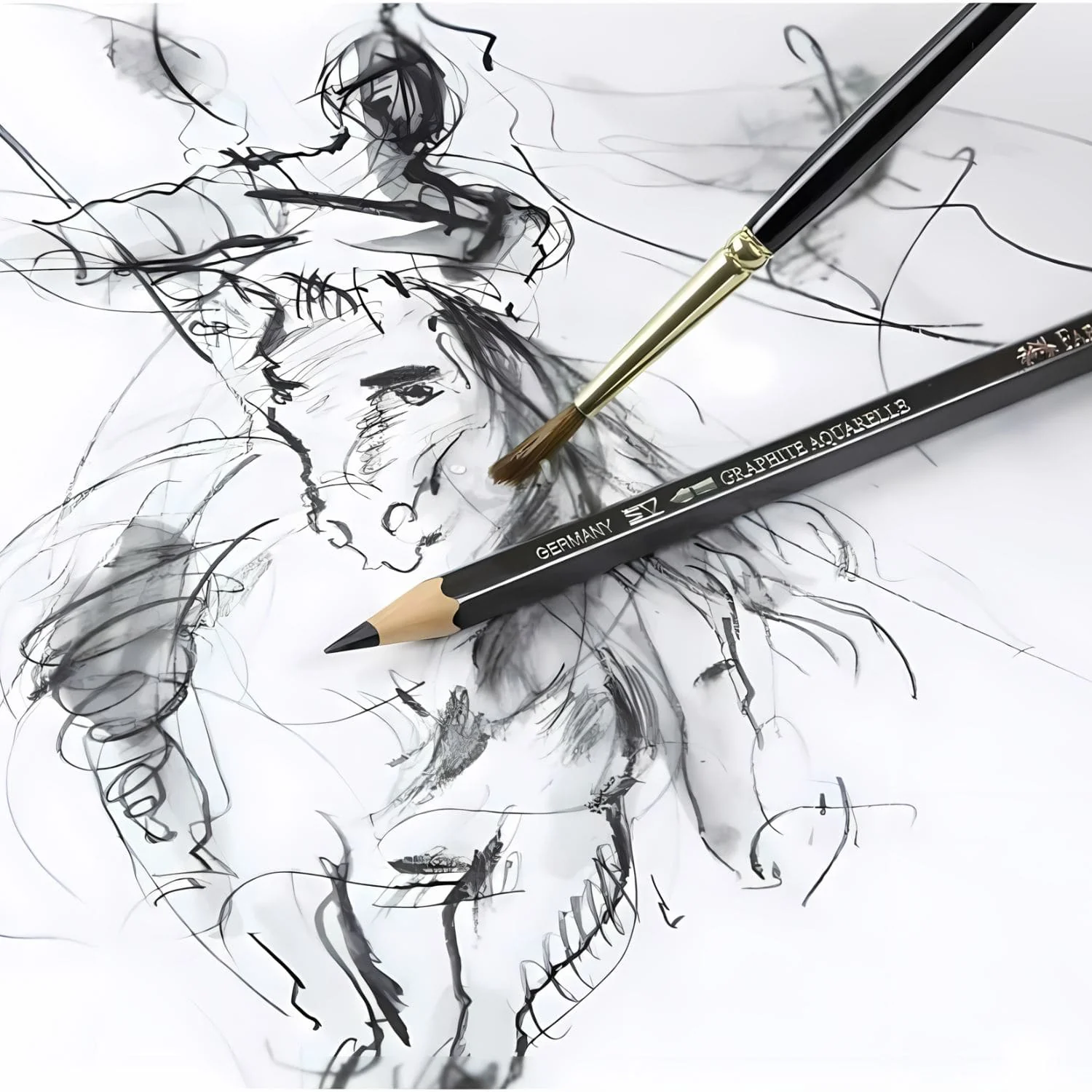 Faber Castell Graphite Aquarelle - Lápices Grafito Acuarelables - Image 5