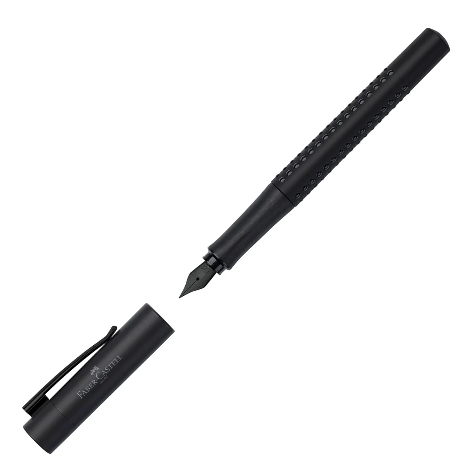 Faber Castell Grip Edition - Kit Pluma M y Bolígrafo XB All Black - Image 5
