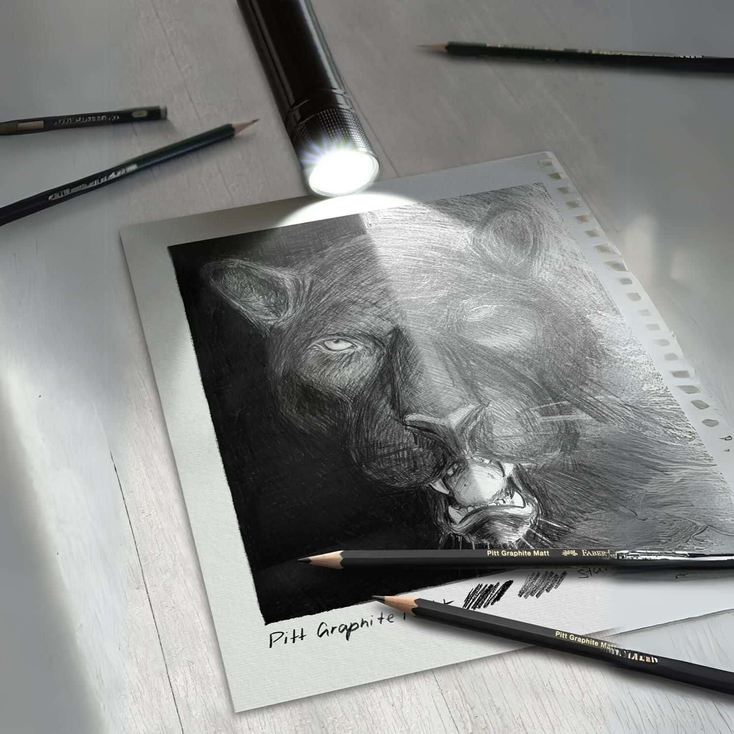 Faber Castell - Kit Grafito Castell 9000 y Pitt Graphite Matt 20 Piezas - Image 5