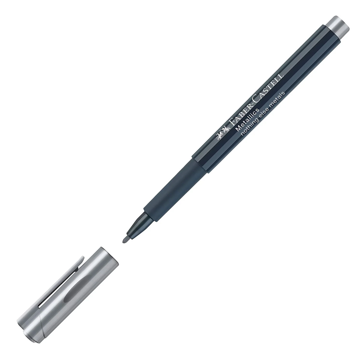 Faber-Castell Metallics - Marcador Plata - Image 3