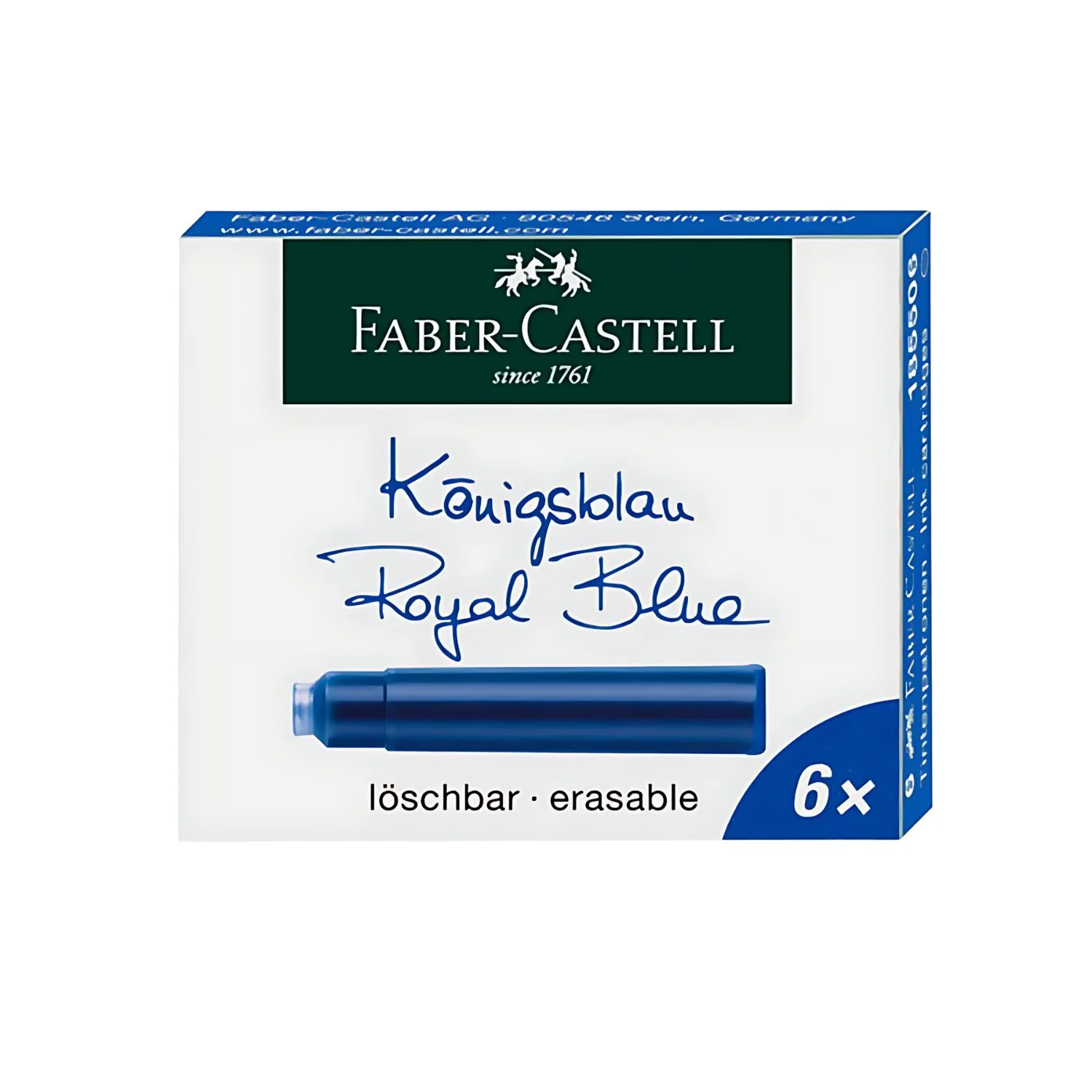 Faber Castell - Pack 6 Recargas de Tinta Standard - Image 4