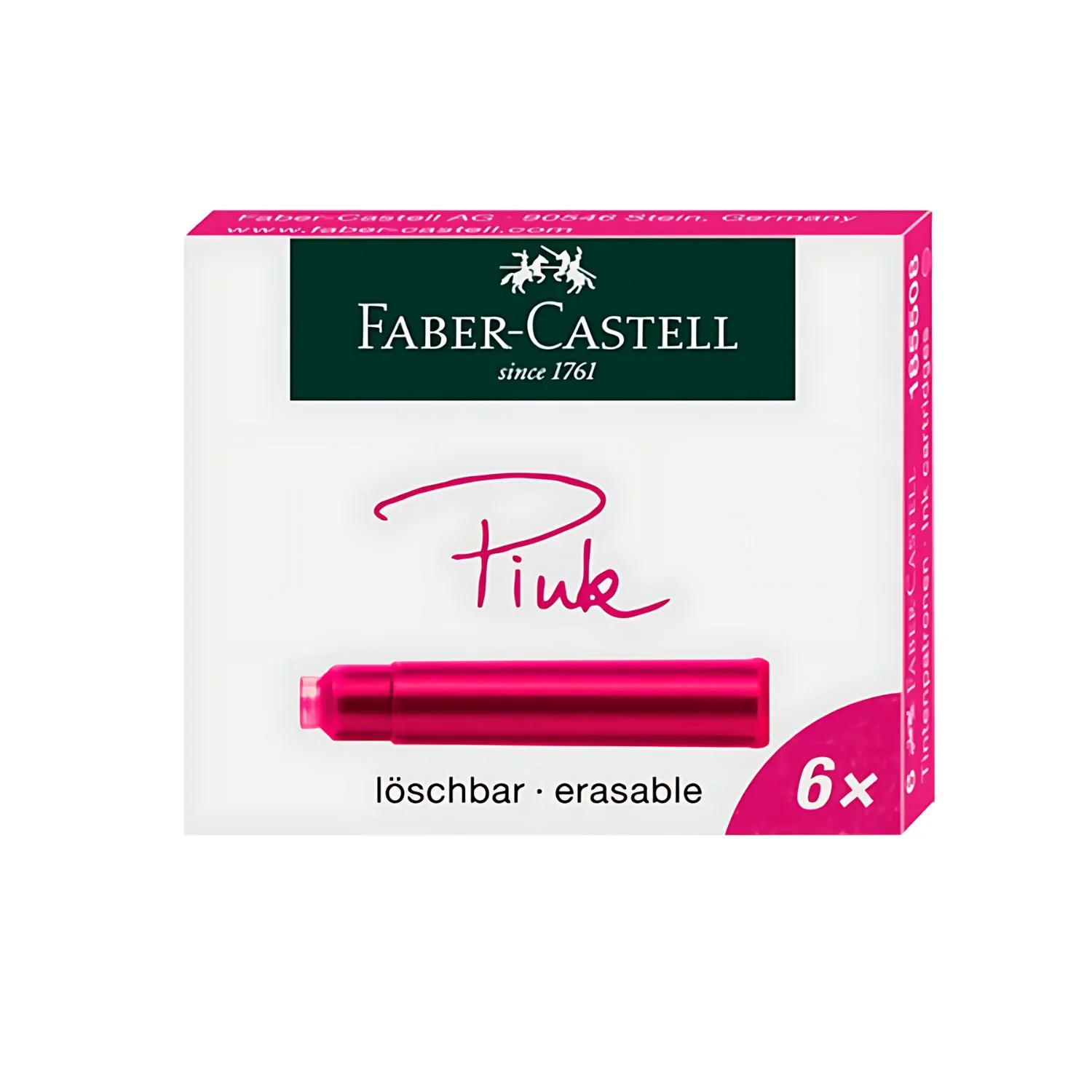 Faber Castell - Pack 6 Recargas de Tinta Standard - Image 6