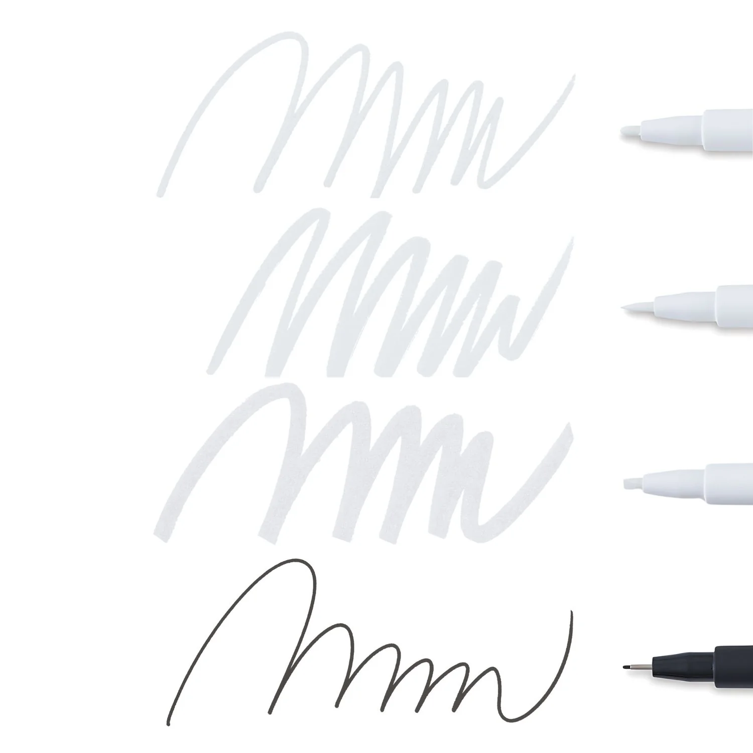 Faber Castell Pitt Artist Pen - Set 4 Marcadores Black & White - Image 4