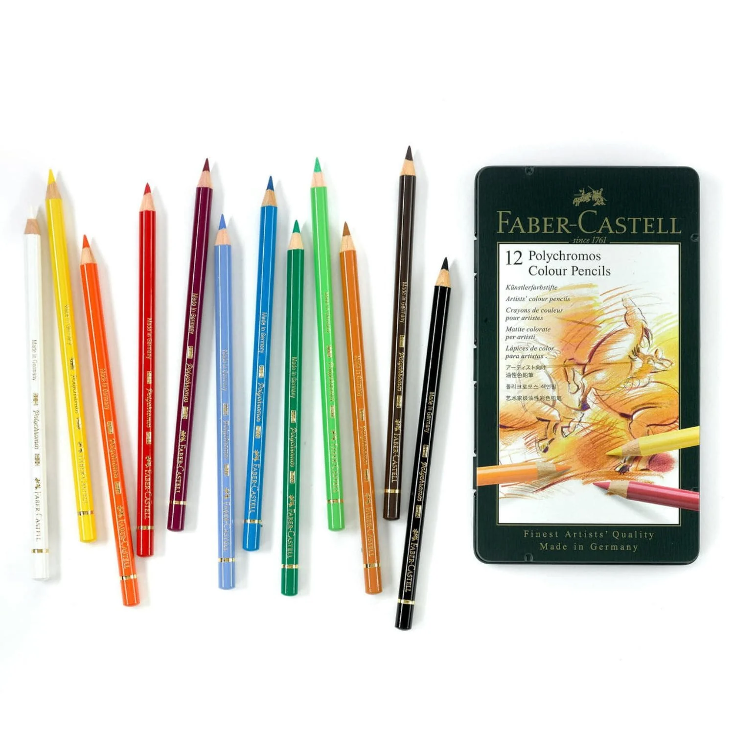 Faber Castell Polychromos - Set 12 Lápices - Image 6