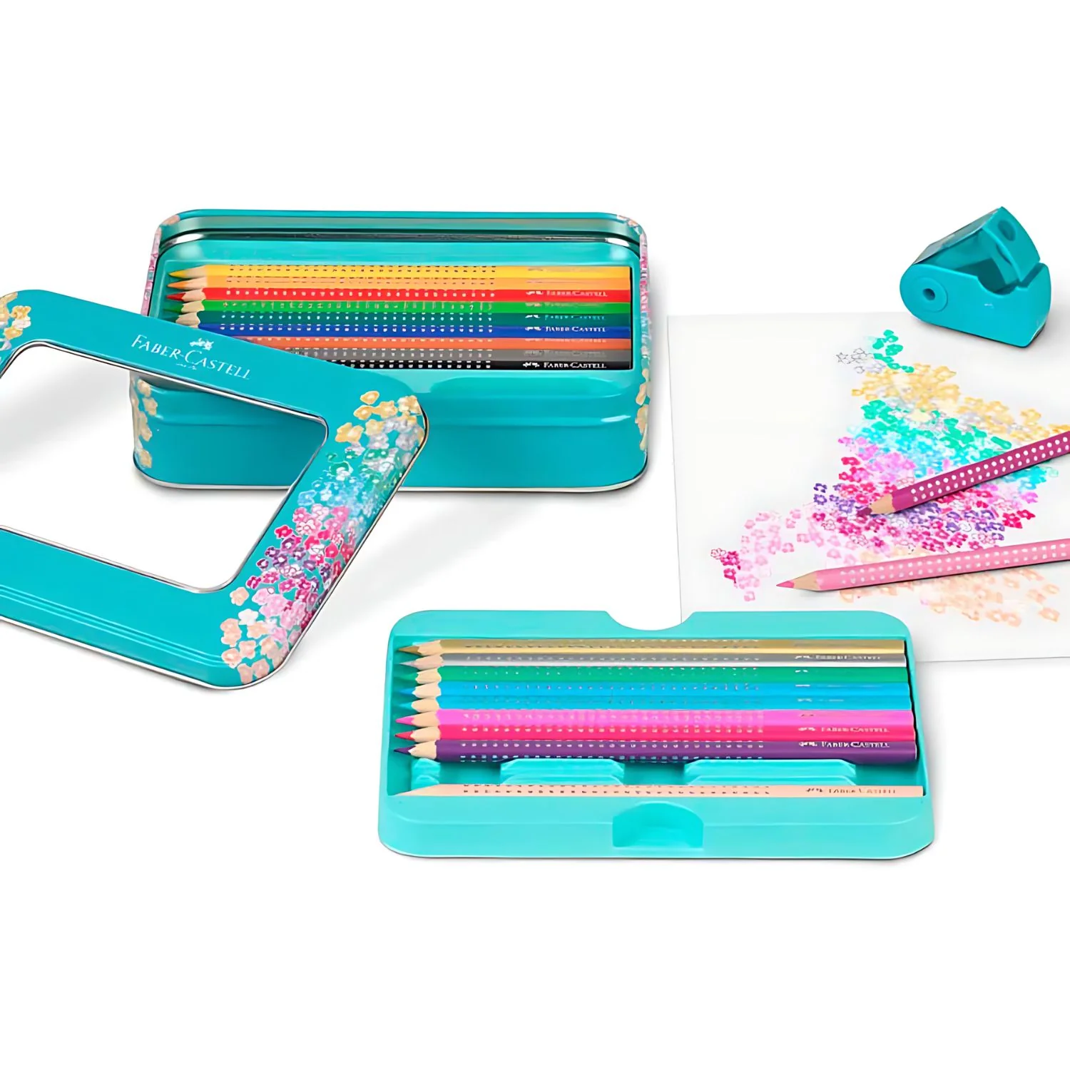 Faber Castell - Set 20 Lápices de Colores Sparkle Caja Metálica - Image 2