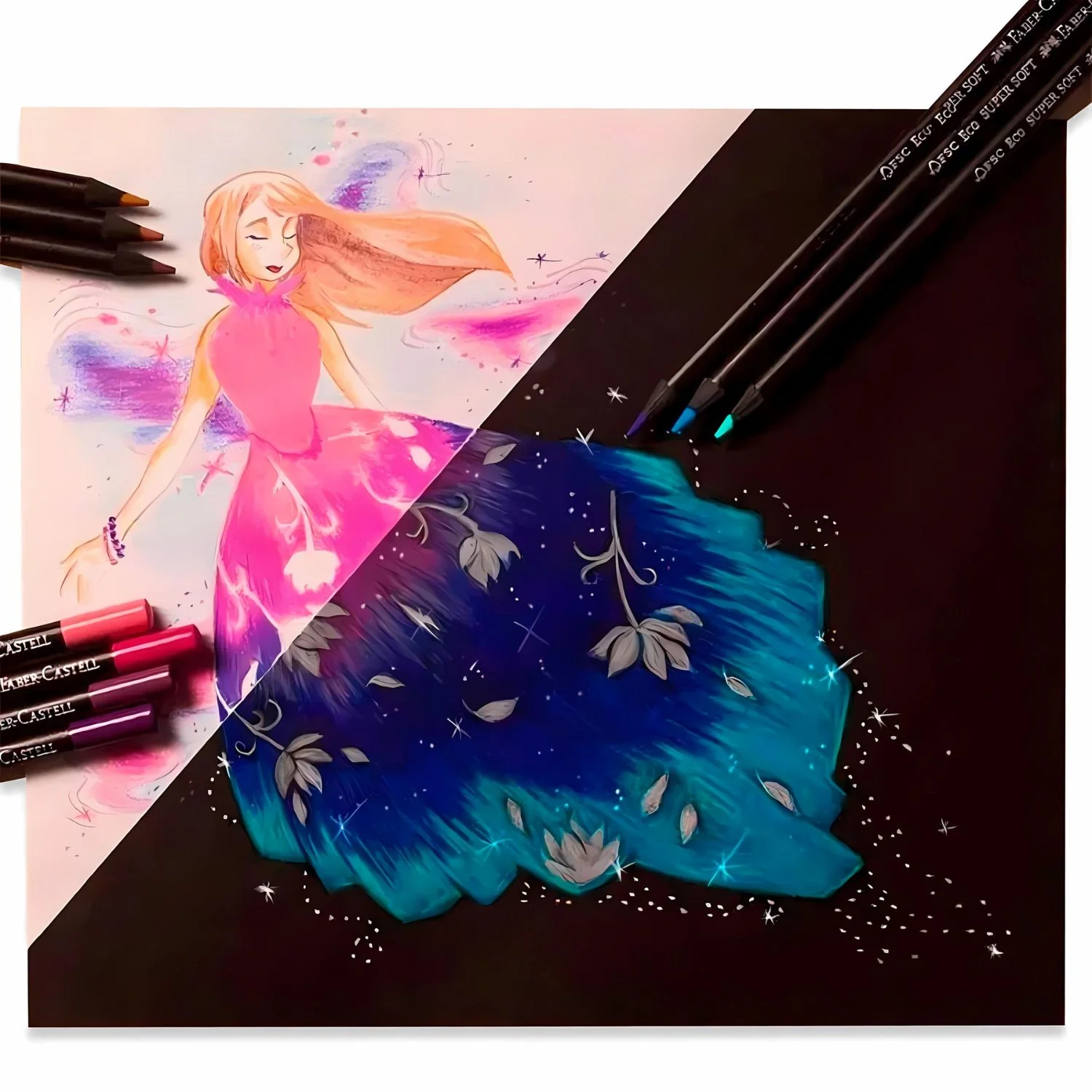 Faber Castell SuperSoft - Set 12 Lápices de Colores - Image 6