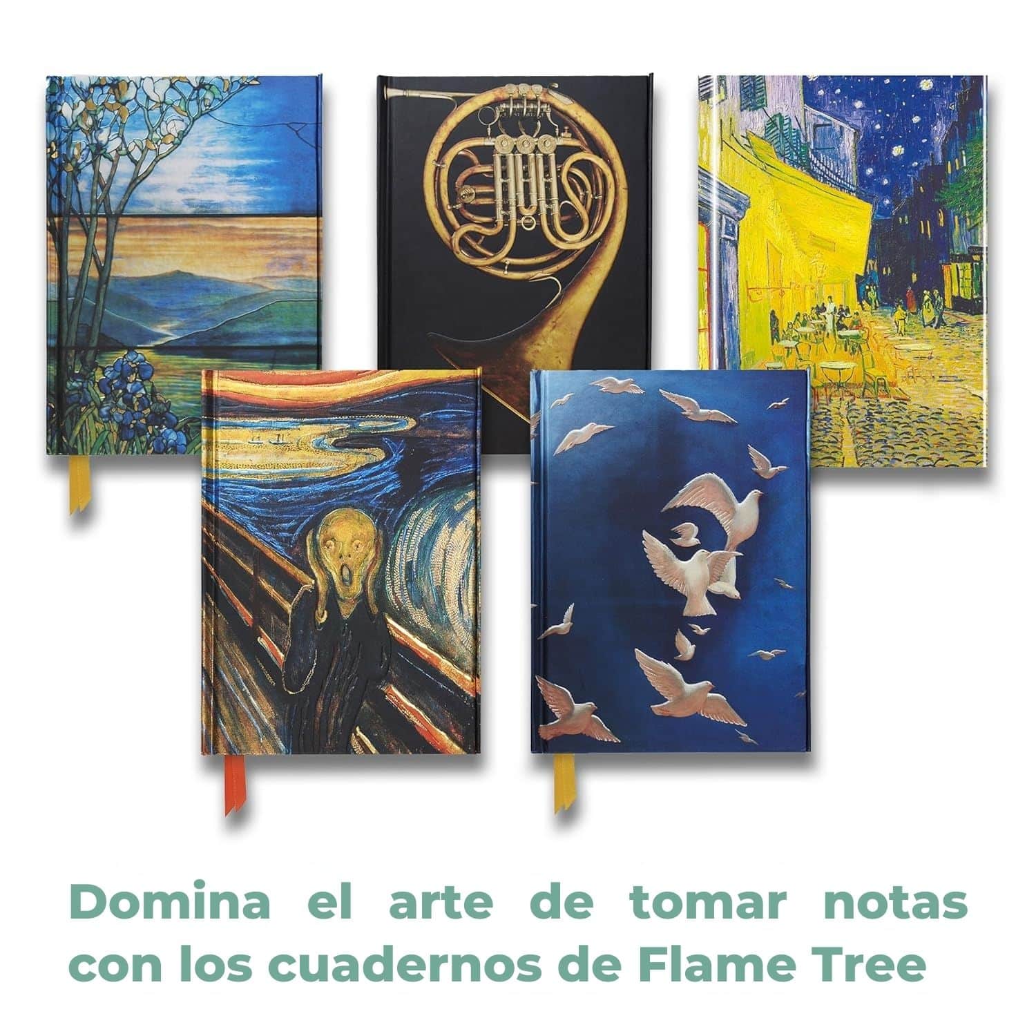 Flame Tree - Libreta Tapa Dura A5 Líneas Alice in Wonderland: White Rabbit - Image 4