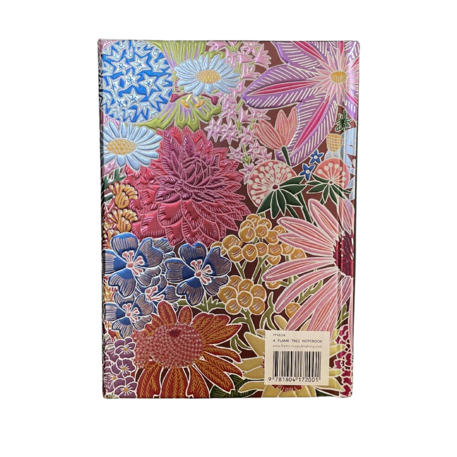 Flame Tree - Libreta Tapa Dura A5 Líneas Kate Heiss: Abundant Floral - Image 5