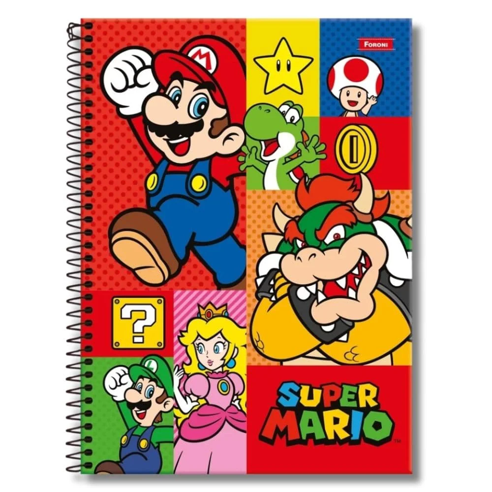 Foroni - Cuaderno Triple Nintendo 150 hojas Mario Bros - Image 2