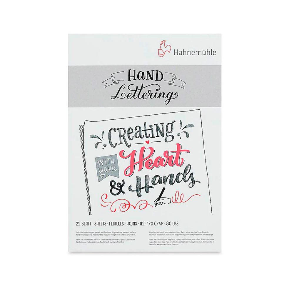Hahnemühle Hand Lettering - Block 25 Hojas, 170 g/m2 - Image 3