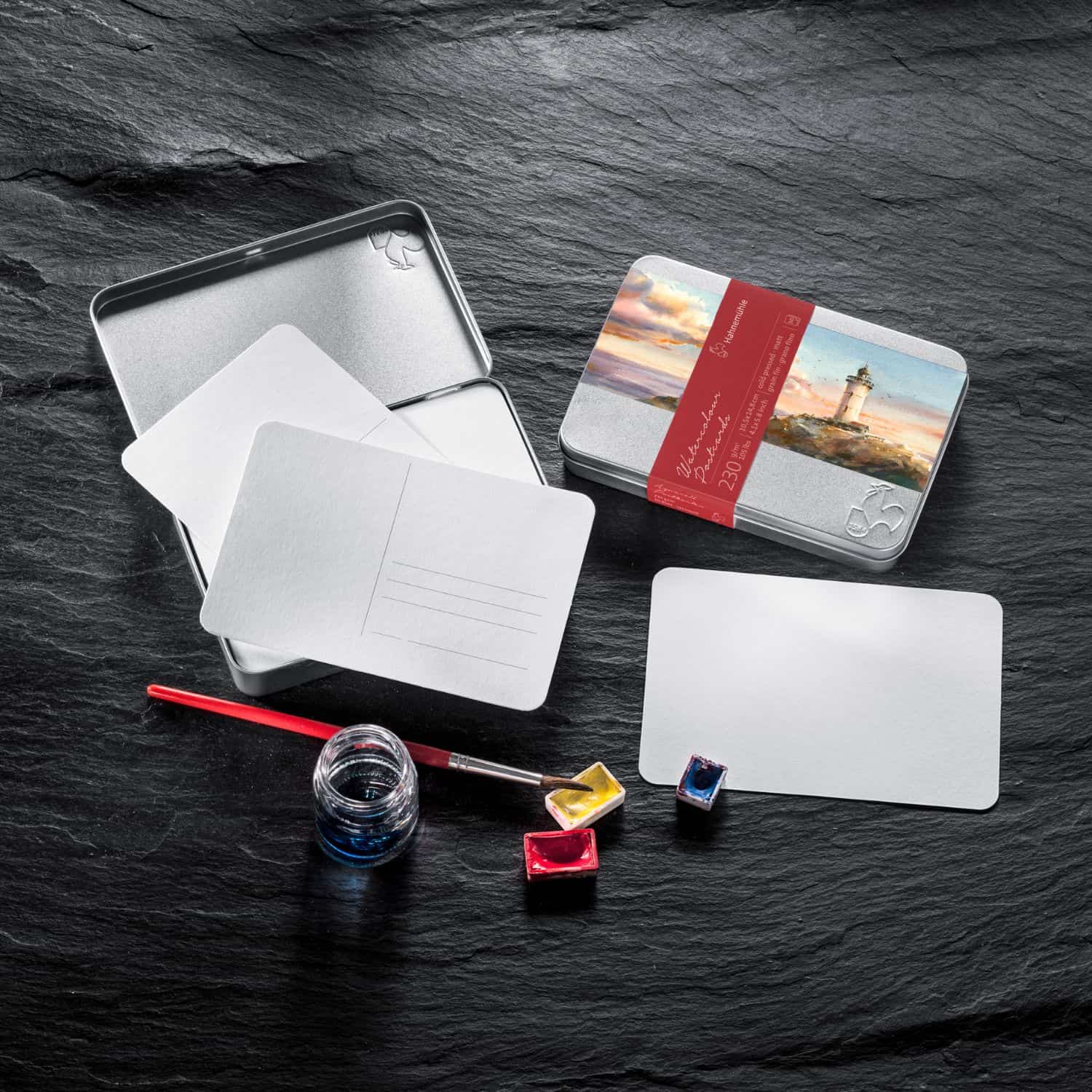 Hahnemühle - Postales para Acuarela 10,5 x 14,8 cm 30 hojas 230 g/m2 - Image 2